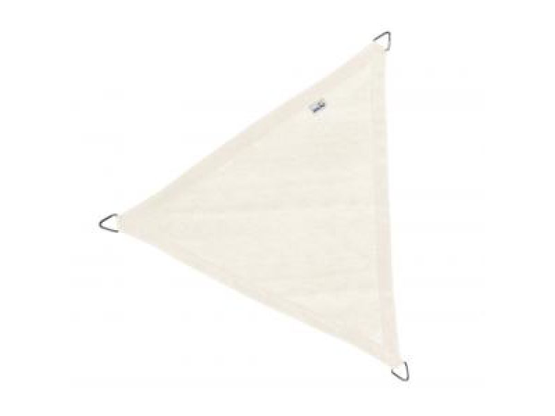 Nesling Coolfit schaduwdoek driehoek gebroken wit 5 x 5 x 5 meter