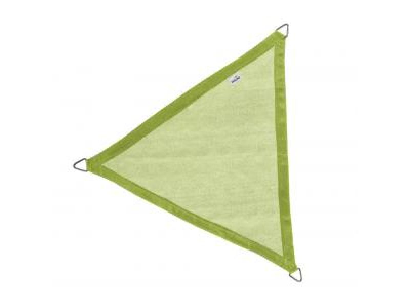 Nesling Coolfit schaduwdoek driehoek lime groen 5 x 5 x 5 meter