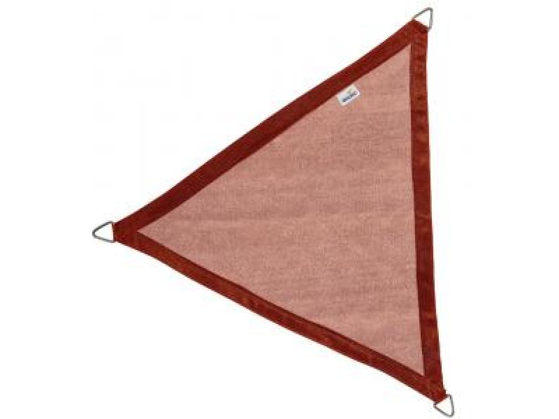 Nesling Coolfit schaduwdoek driehoek Terracotta 5 x 5 x 5 meter