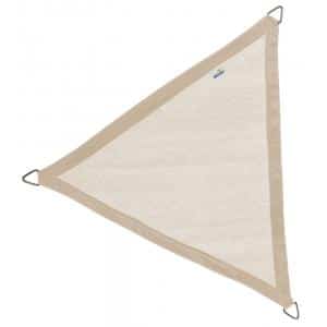 nesling coolfit schaduwdoek driehoek zand 5 x 5 x 5 meter