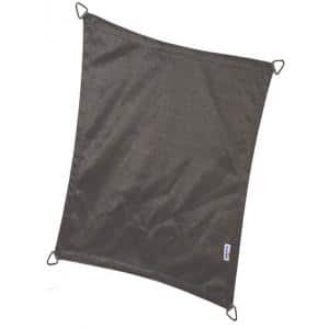 nesling coolfit schaduwdoek rechthoek antraciet 3 x 5 meter