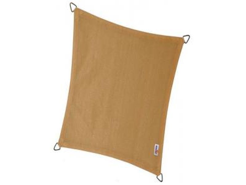 Nesling Coolfit schaduwdoek rechthoek zand 3 x 4 meter