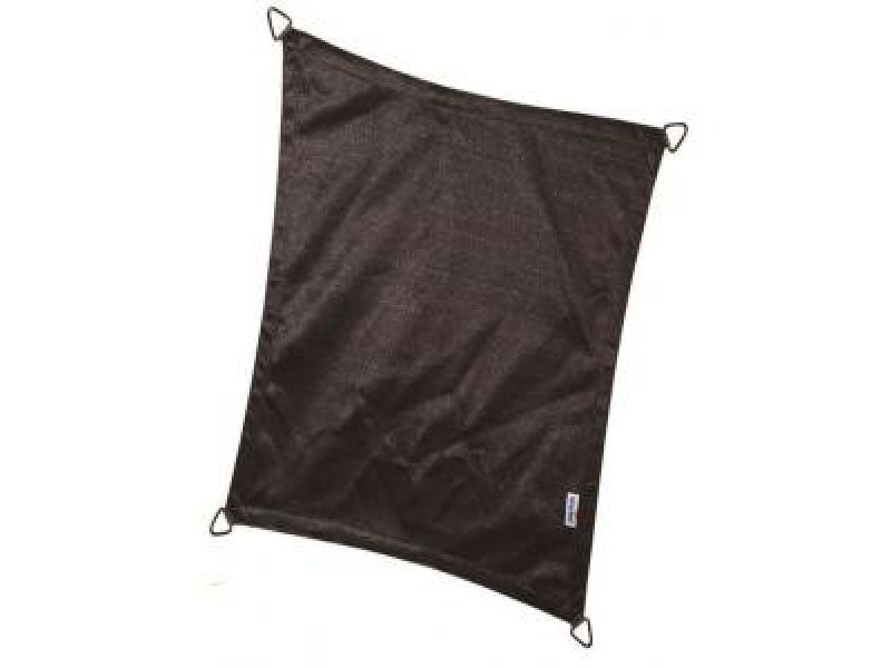 Nesling Coolfit schaduwdoek rechthoek zwart 3 x 5 meter