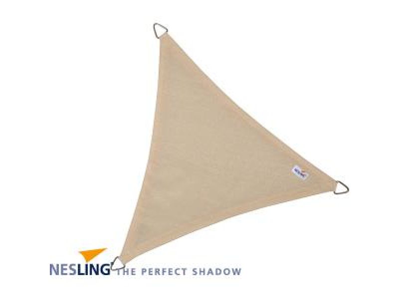 Nesling Dreamsail schaduwdoek driehoek creme 4 x 4 x 4 meter