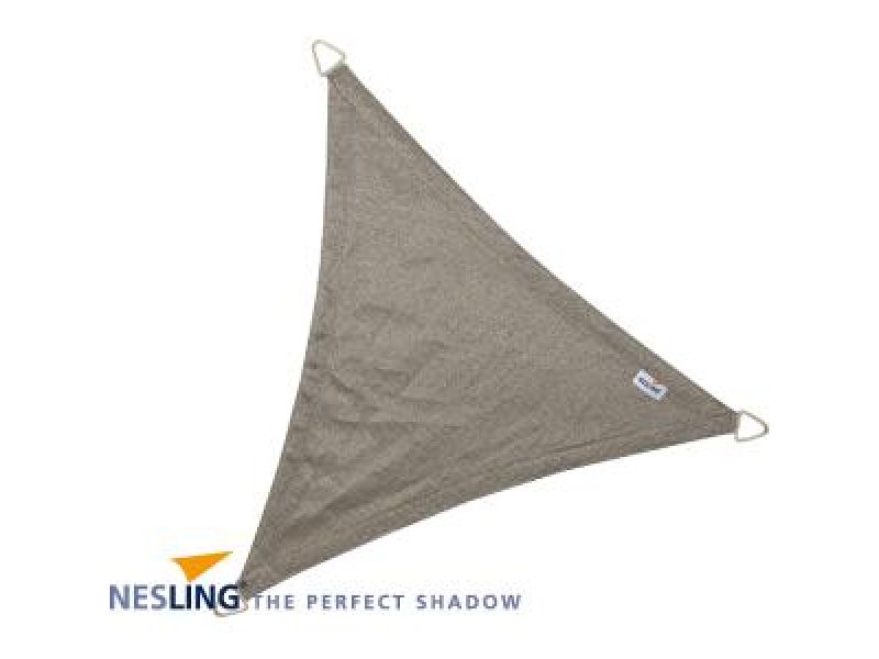 Nesling Dreamsail schaduwdoek driehoek grijs 4 x 4 x 4 meter