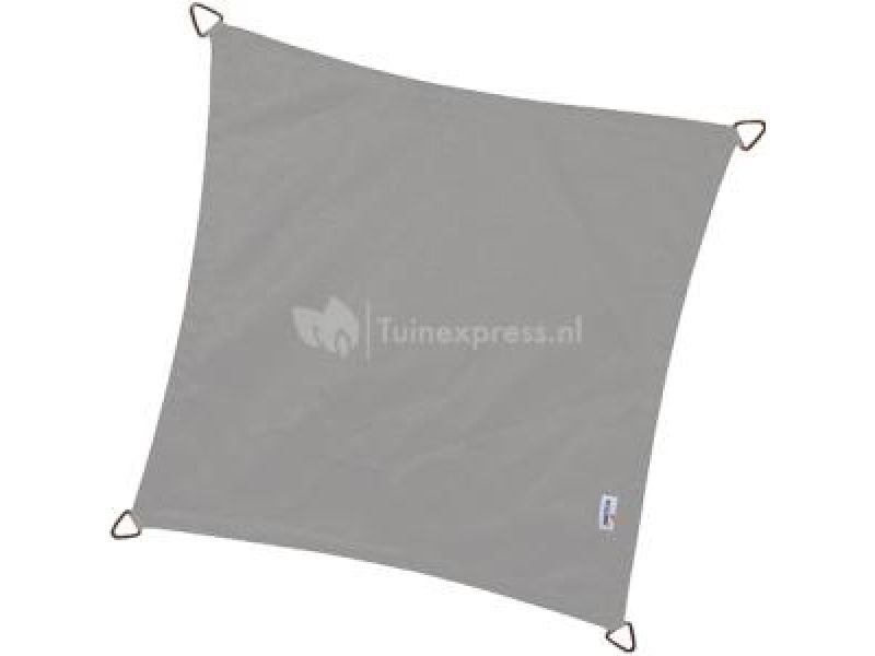 Nesling Dreamsail schaduwdoek vierkant grijs 4 x 4 x 4 meter