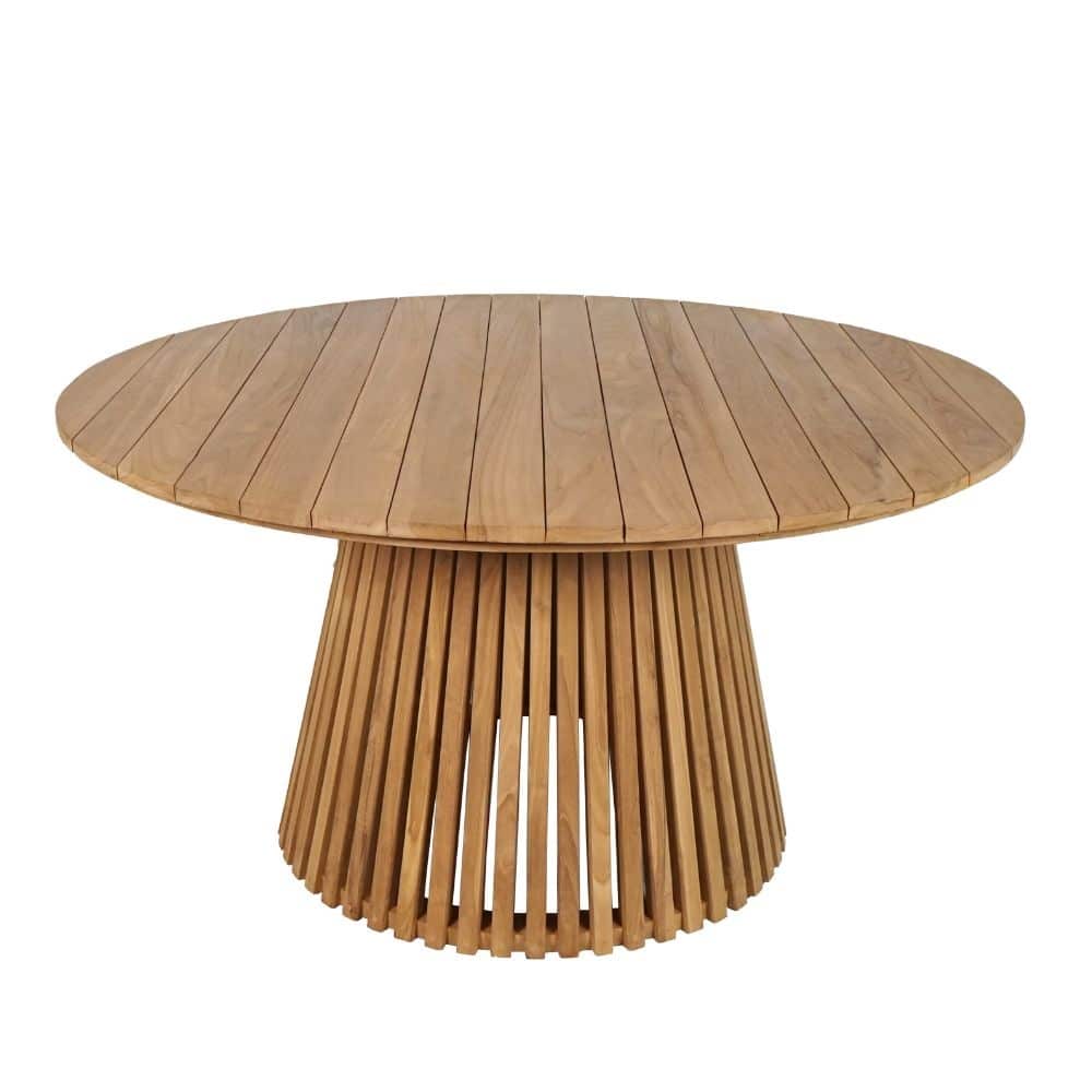 palau dining tuintafel 5 personen | teakhout | natural teak |Ø140cm rond