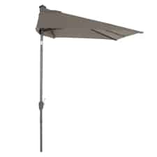 parasol triangle 210x130cm taupe