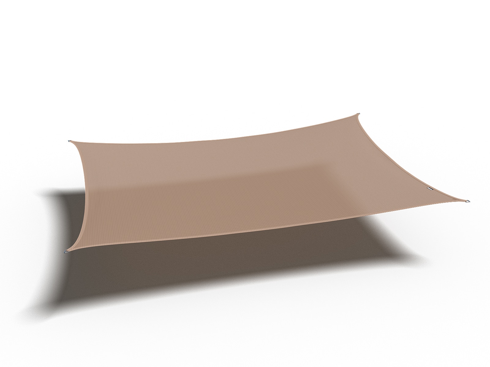 platinum schaduwdoek rechthoek zand 400×300