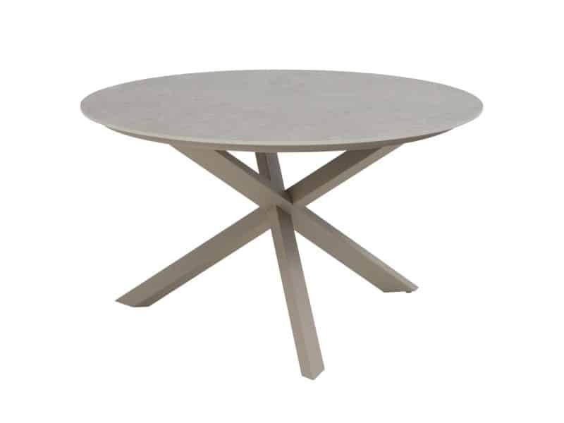 Prado dining tuintafel 130xH75 cm keramiek latte Taste 4SO