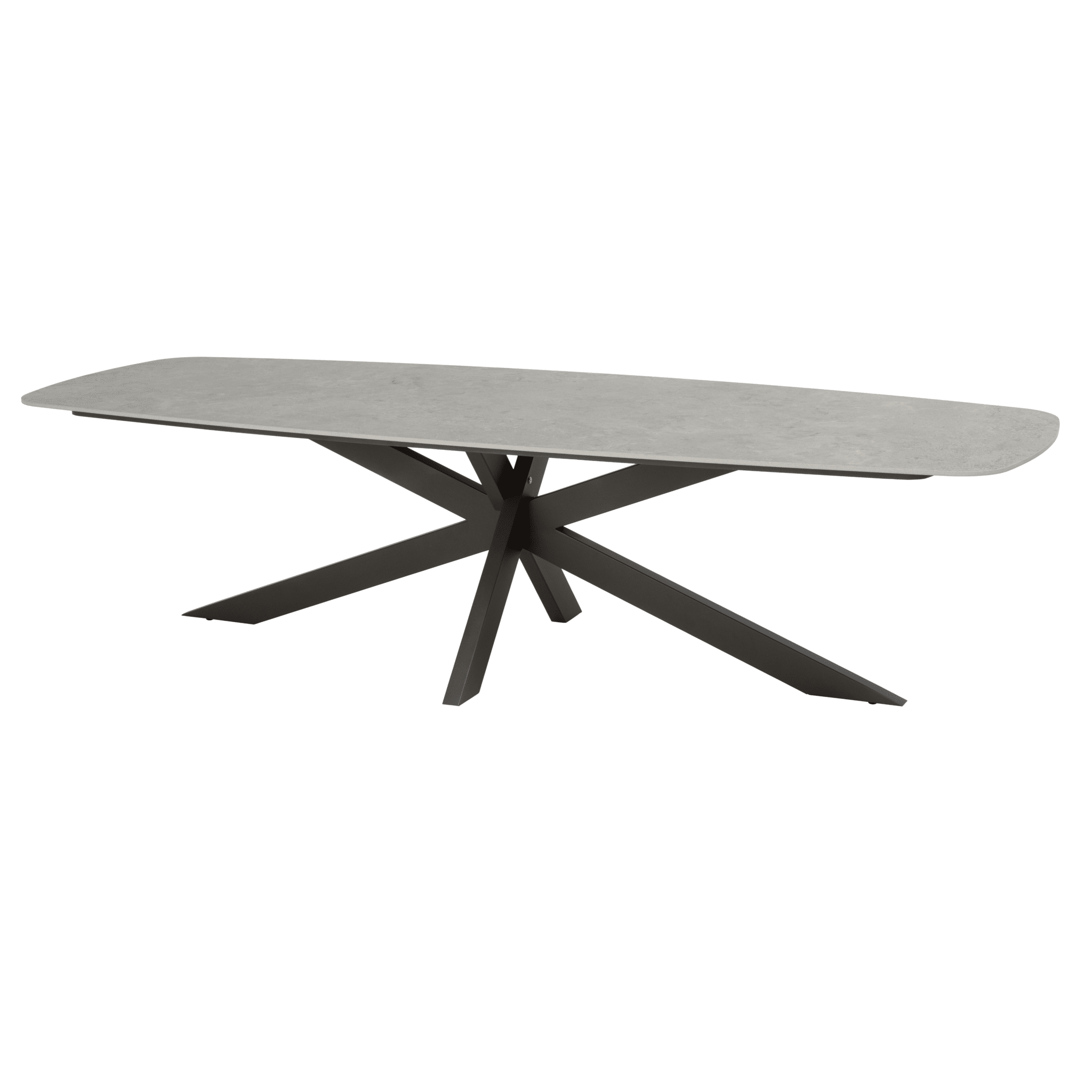 prado dining tuintafel 300x110xh75 cm terre met keramisch deens ovaal blad taste 4so