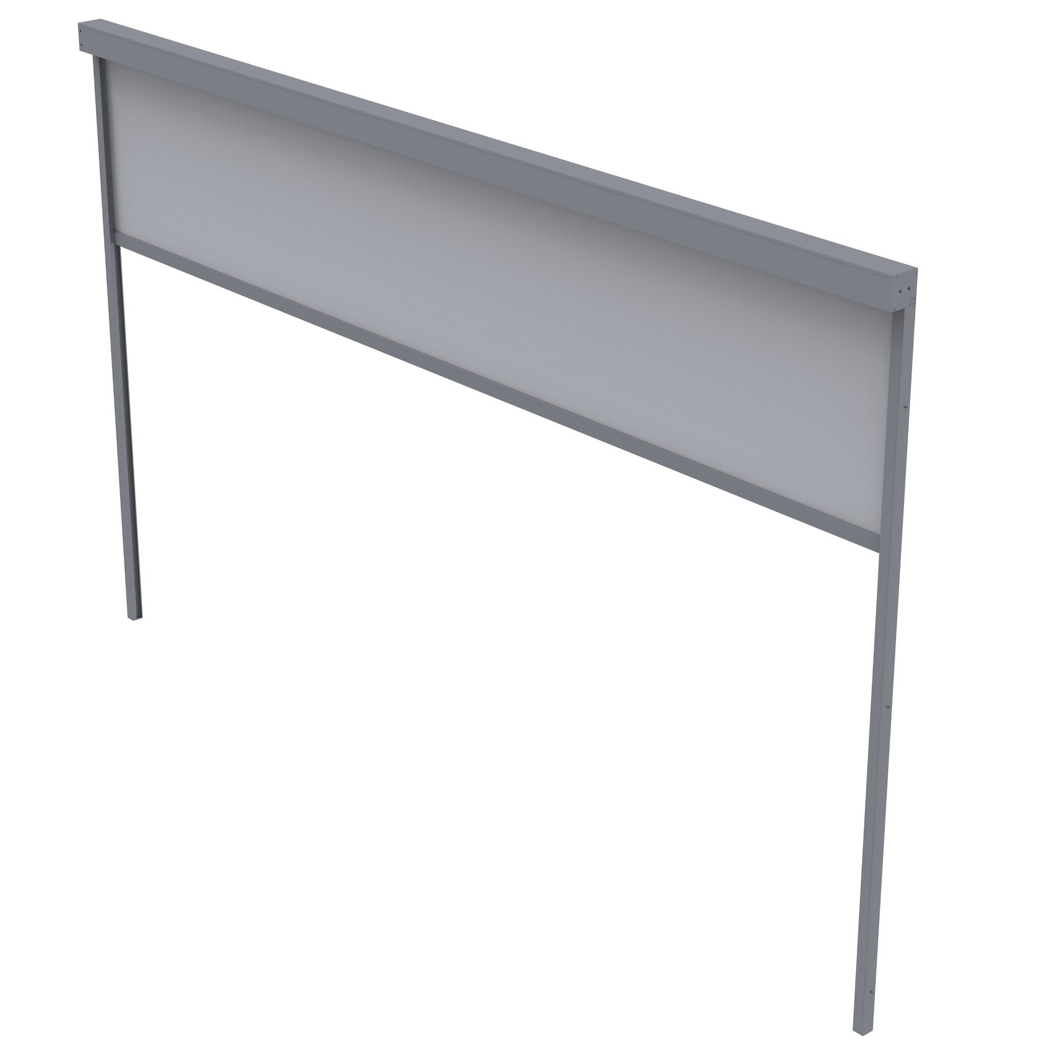 riviera overkapping 4m screen antraciet