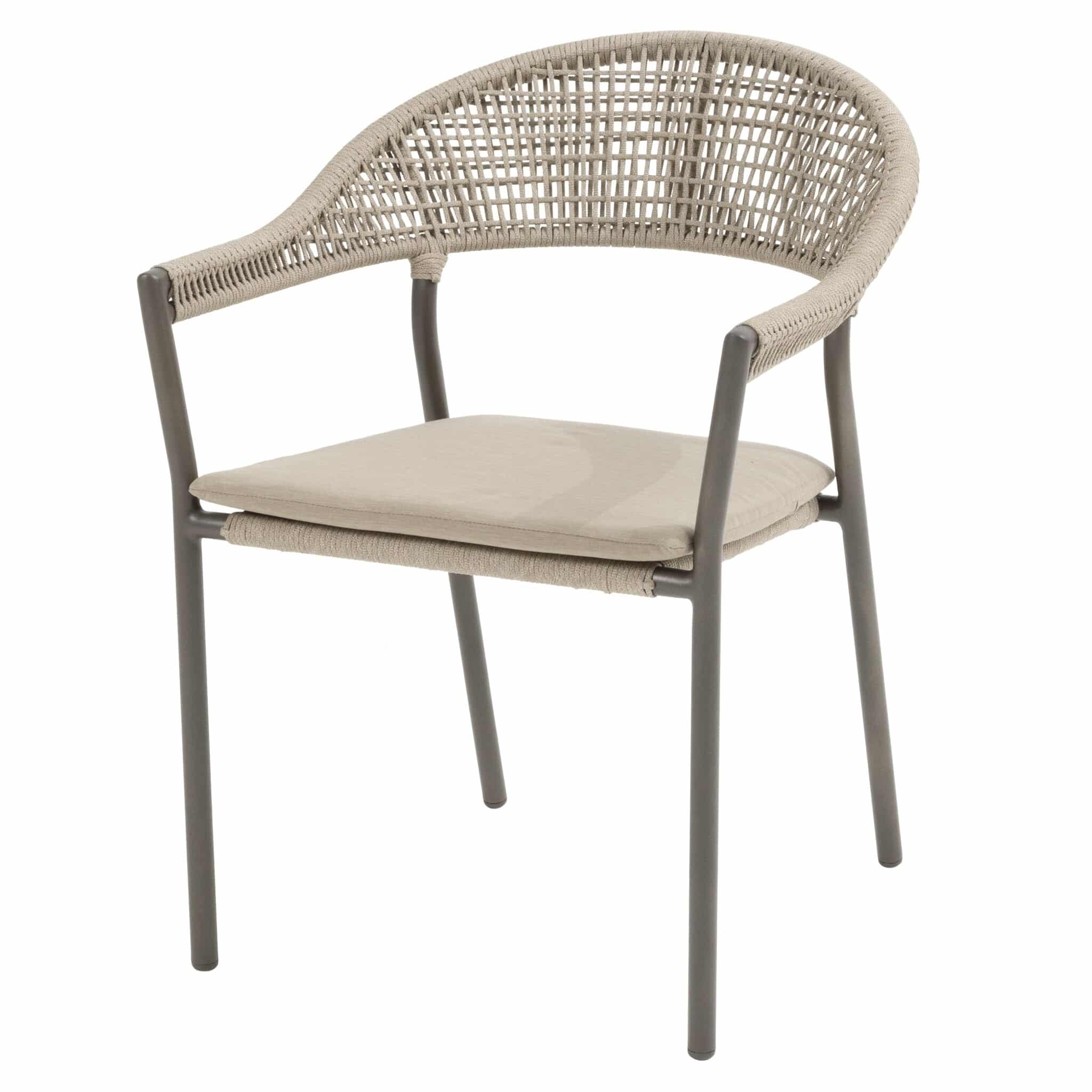 sienna stapelbare dining tuinstoel terre taste 4so