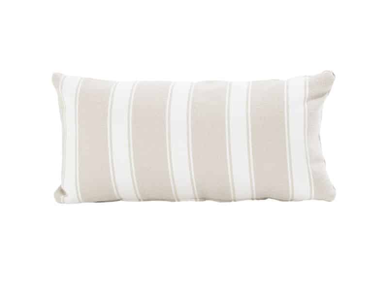 Sierkussen 30x60 cm boucle stripe cream 4 Seasons Outdoor