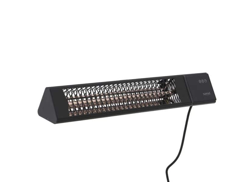 Sunred Dark Smart muur terrasverwarmer triangel 2500 Watt - Laagste prijsgarantie!