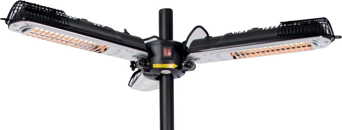 sunred parasol heater 2000 terrasverwarmer