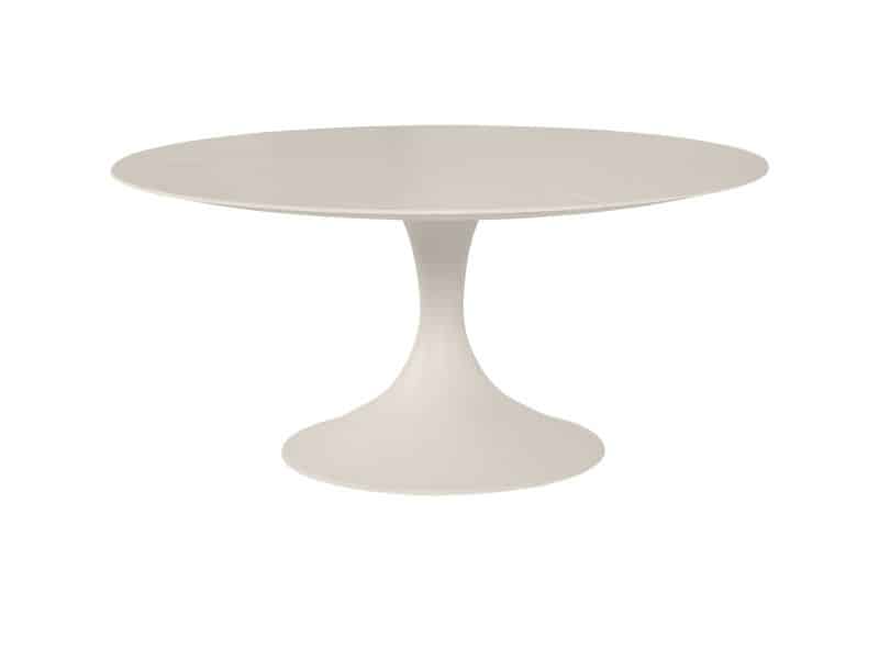 Suns Nova dining tuintafel 170xH76,5 cm rond sintered stone camel sand