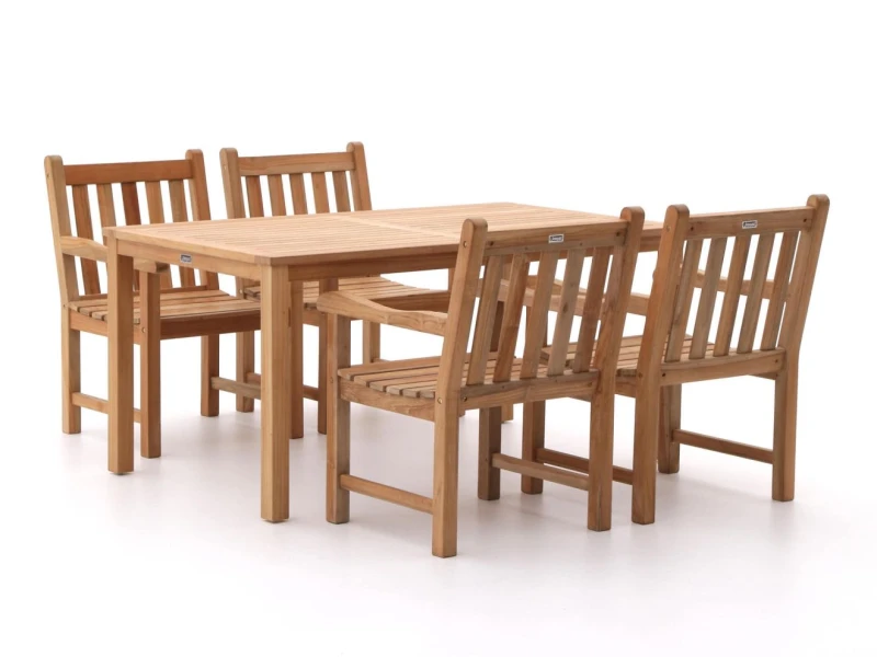Sunyard Wales/Liverpool 160cm dining tuinset 5-delig - Laagste prijsgarantie!