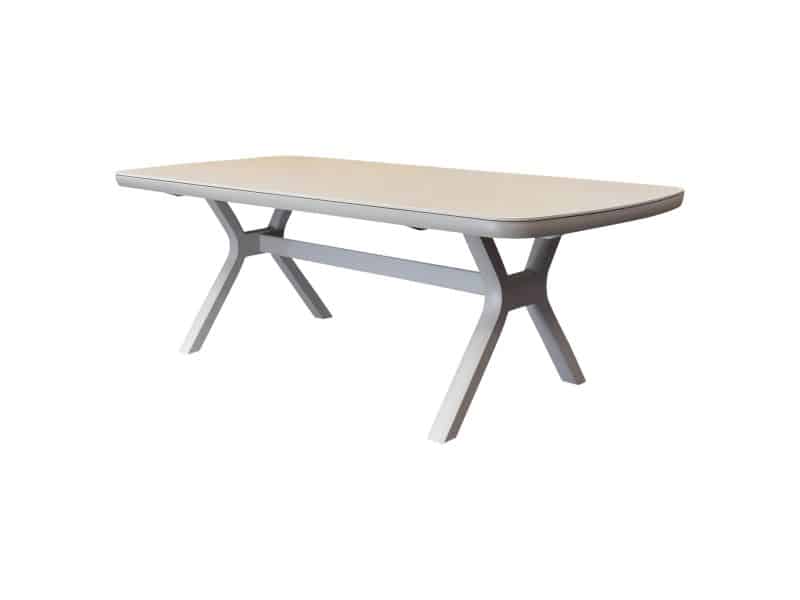 Vespera dining tuintafel 220x100xH74 cm latte