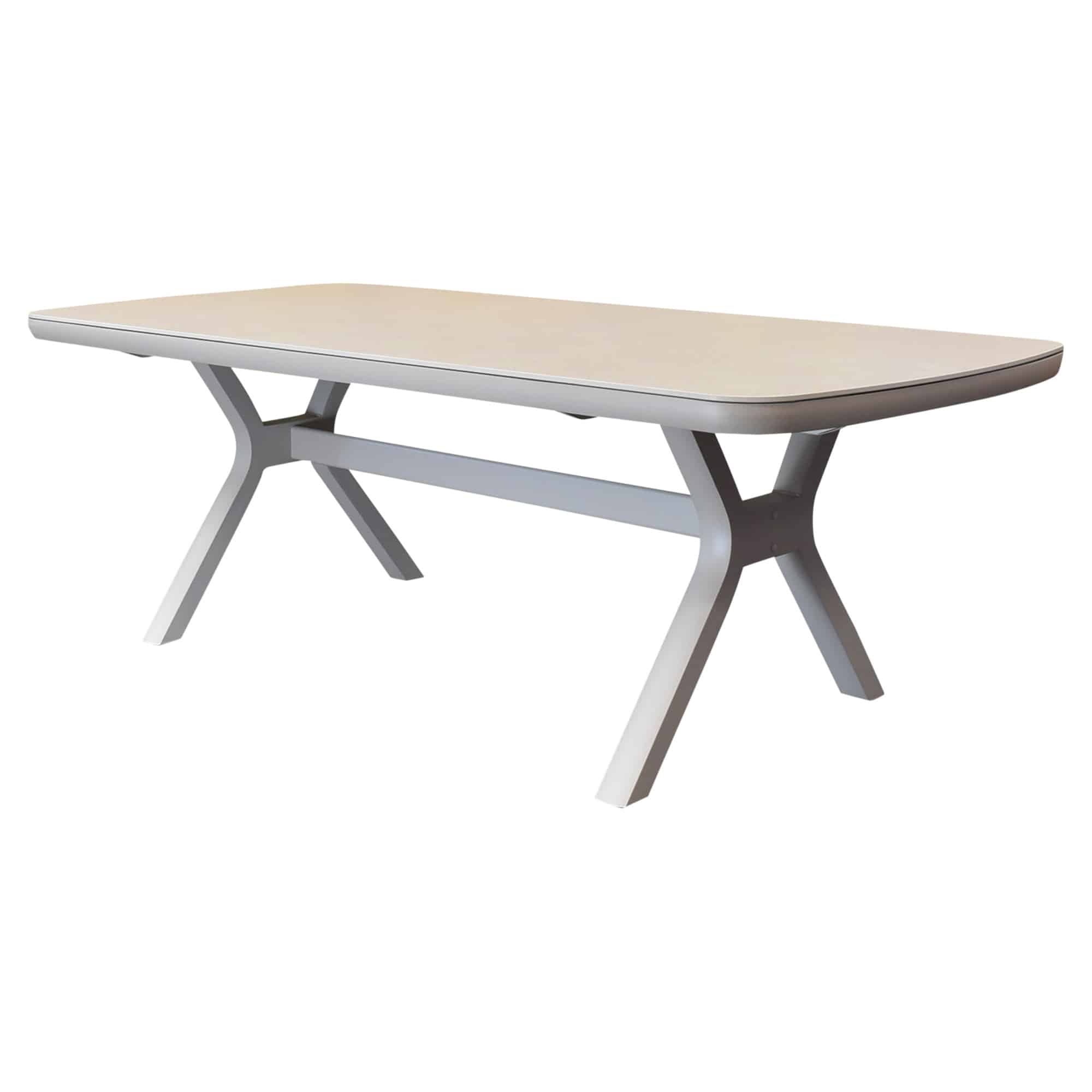vespera dining tuintafel 220x100xh74 cm latte