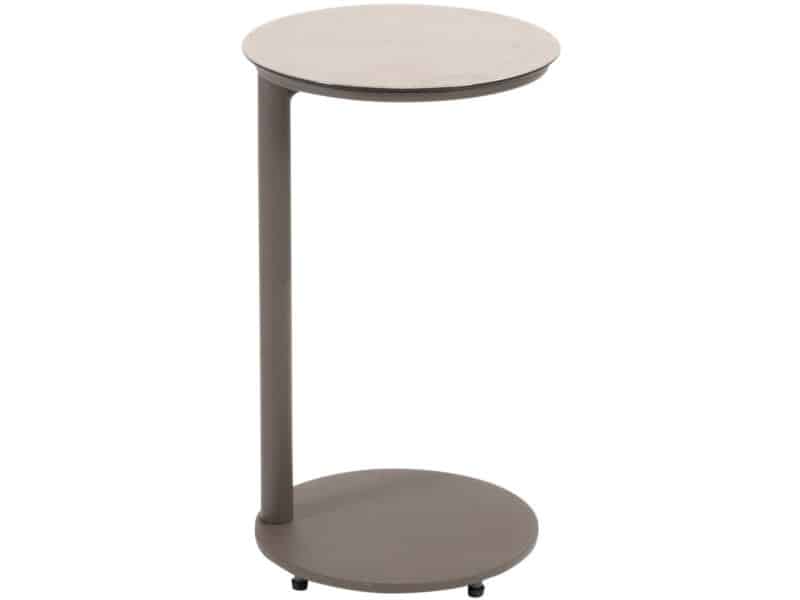 Vic bijzettafel 30xH50 cm printed ceramic terre Taste 4SO