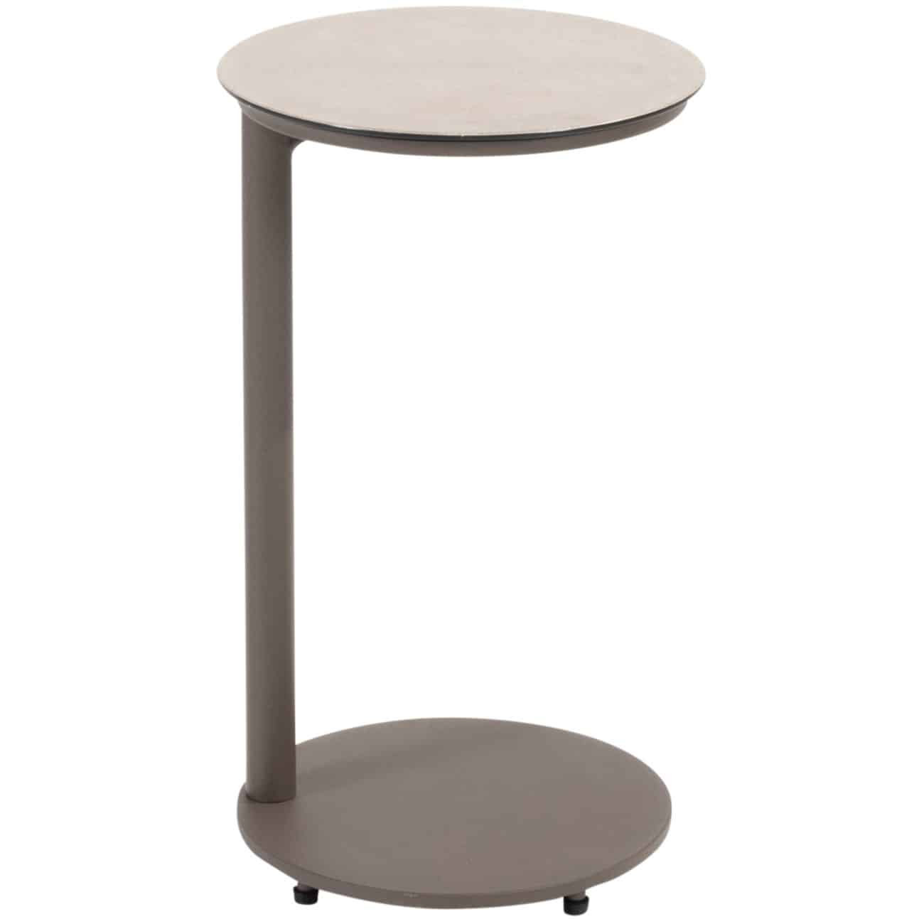 vic bijzettafel 30xh50 cm printed ceramic terre taste 4so