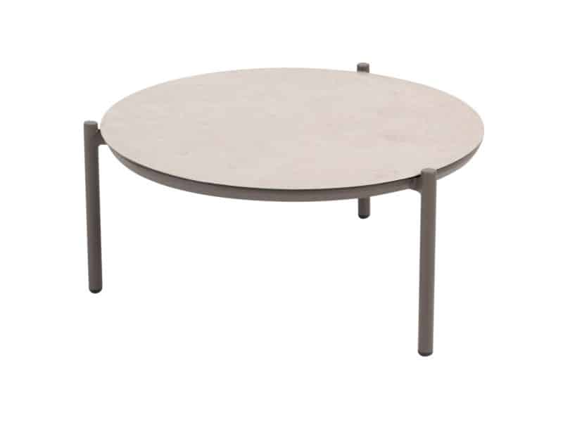 Vic salontafel 73xH35 cm printed ceramic terre Taste 4SO