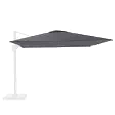 zweefparasoldoek platinum beaufort premium 320x320cm (faded black)