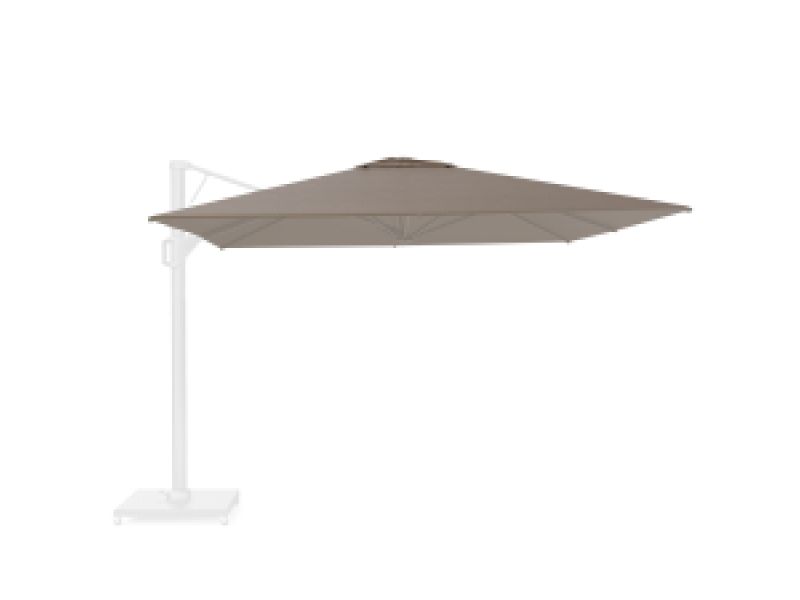 Zweefparasoldoek Platinum Beaufort Premium 320x320cm (Havana)