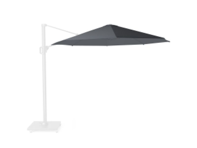 Zweefparasoldoek Platinum Challenger T1 350cm rond (Anthracite)