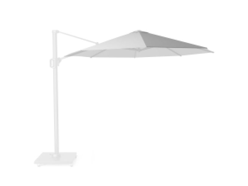 Zweefparasoldoek Platinum Challenger T1 350cm rond (Light grey)