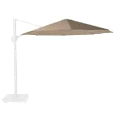 zweefparasoldoek platinum challenger t1 350cm rond (taupe)