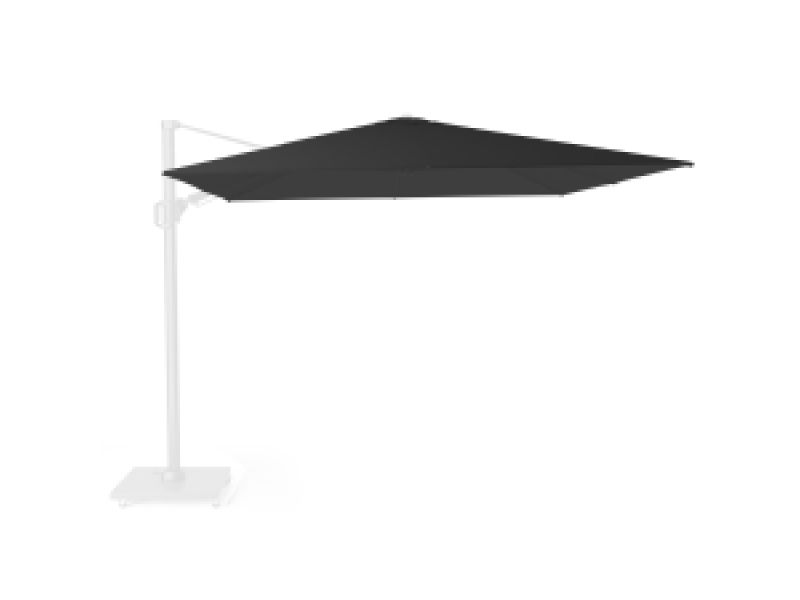 Zweefparasoldoek Platinum Challenger T2 300x300cm (Black)