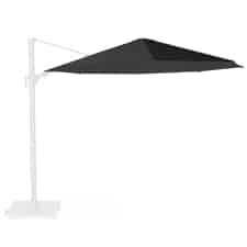 zweefparasoldoek platinum challenger t2 350cm rond (black)