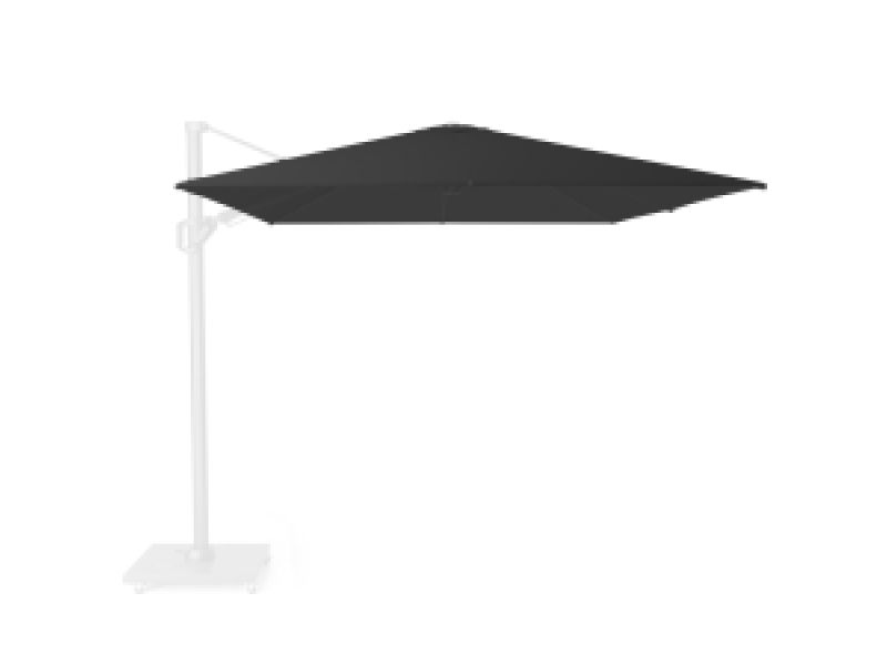 Zweefparasoldoek Platinum Challenger T2 350x260cm (Black)