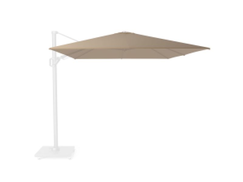 Zweefparasoldoek Platinum Challenger T2 350x260cm (Taupe)