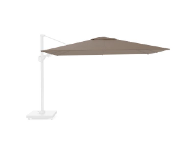 Zweefparasoldoek Platinum Challenger T2 Premium 260x350cm (Havana) Dieptevariant