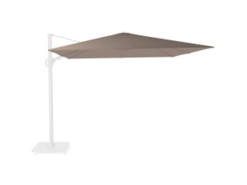 Zweefparasoldoek Platinum Challenger T2 Premium 300x300cm (Havana)