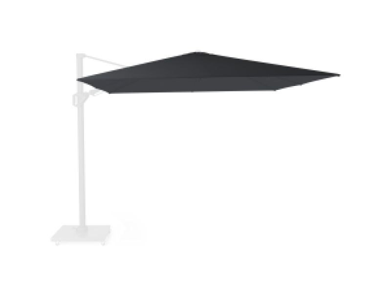 Zweefparasoldoek Platinum Challenger T2 Premium 300x300cm (Jet black)