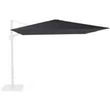 zweefparasoldoek platinum challenger t2 premium 300x300cm (jet black)