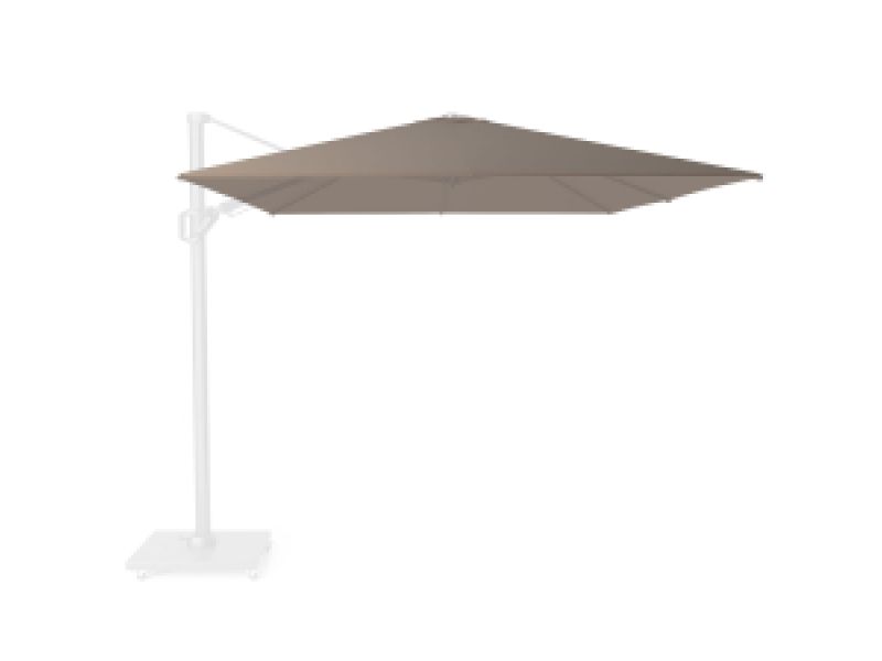 Zweefparasoldoek Platinum Challenger T2 Premium 350x260cm (Havana)