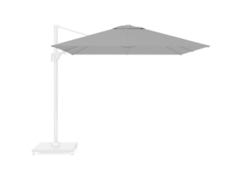 Zweefparasoldoek Voyager T2 270x270cm (light grey)