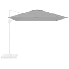 zweefparasoldoek voyager t2 270x270cm (light grey)