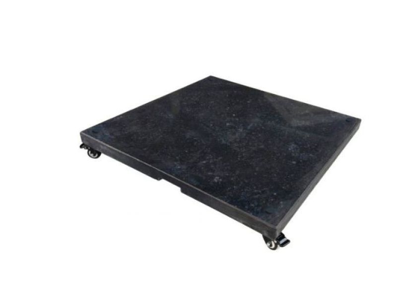 Zweefparasolvoet Madison 90g met vier wielen, enkel geschikt voor zweefparasols van Madison - Madison