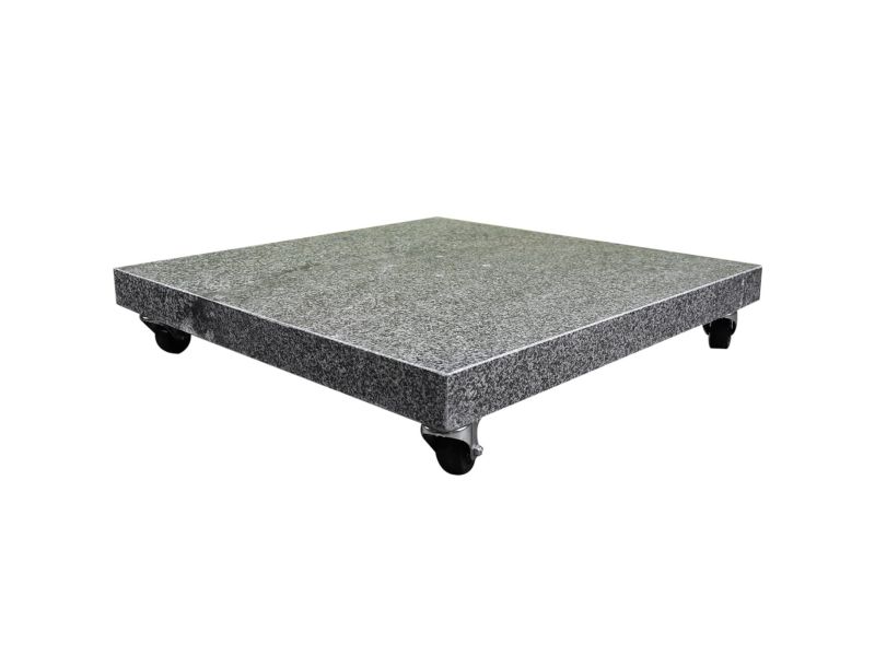 AVH Parasolvoet 90 kg met 4 wielen graniet