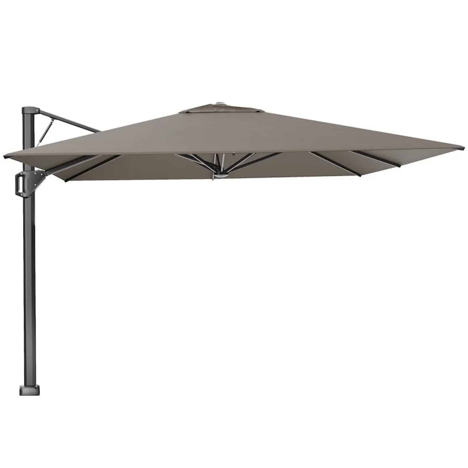 beaufort premium zweefparasol 320×320 cm havanna
