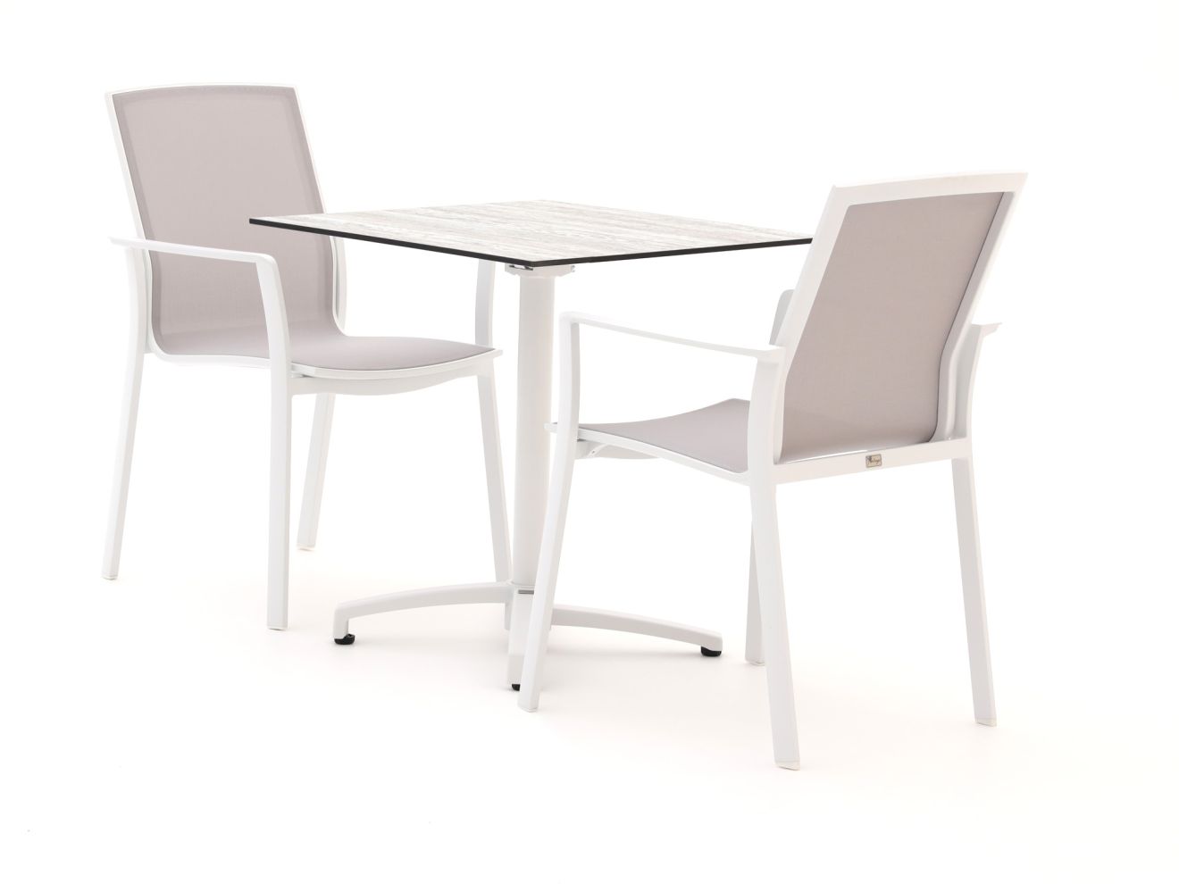 bellagio dranera/canzo 70cm dining tuinset 3 delig stapelbaar laagste prijsgarantie!