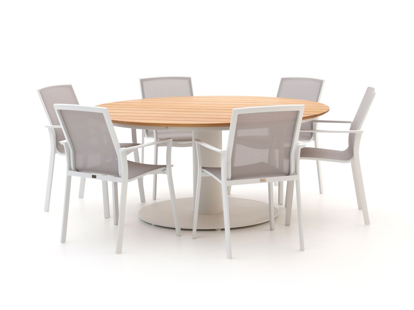 bellagio dranera/grado Ø170cm dining tuinset 7 delig laagste prijsgarantie!