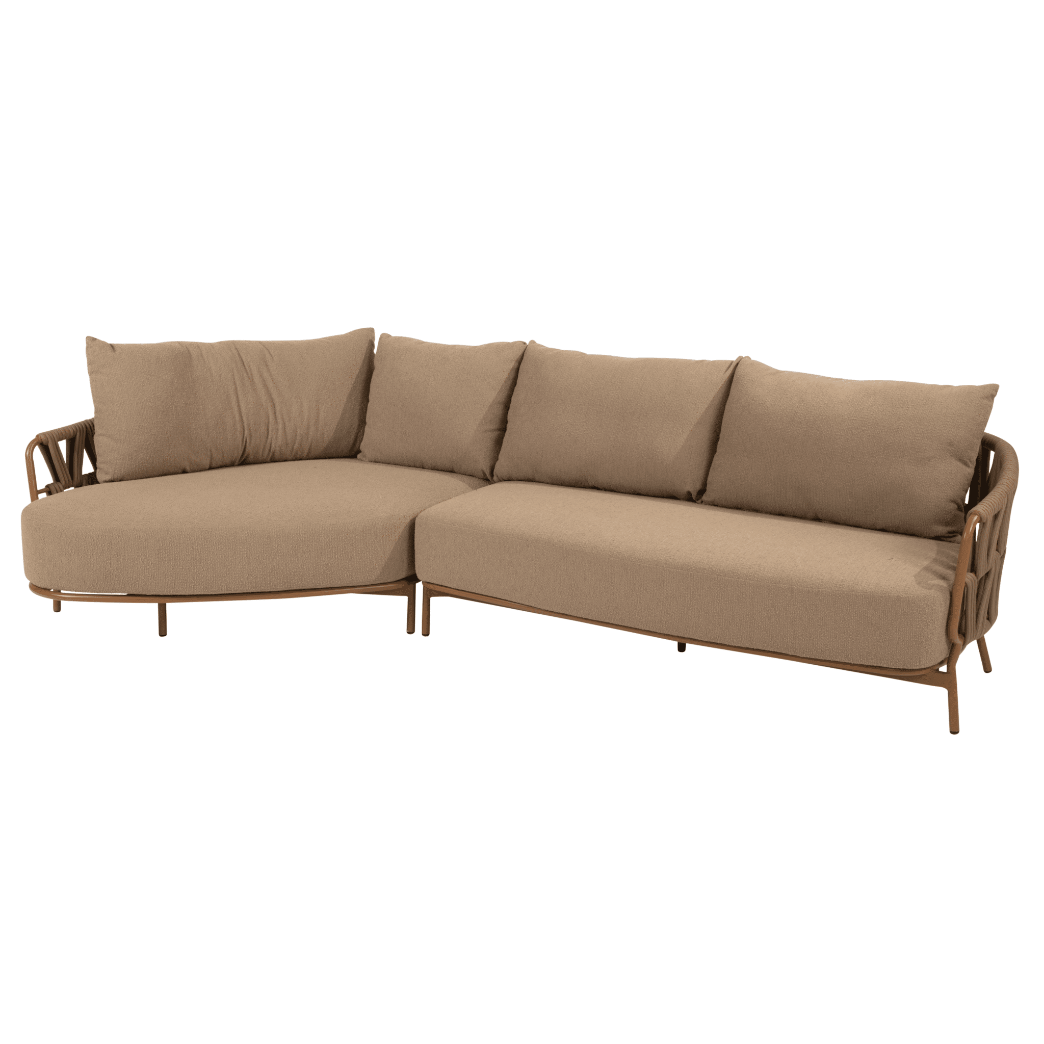 biarritz chaise longue loungeset 2 delig amber 4 seasons outdoor