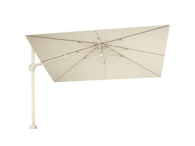 Challenger T2 premium zweefparasol 260x350 cm sandstone champagne